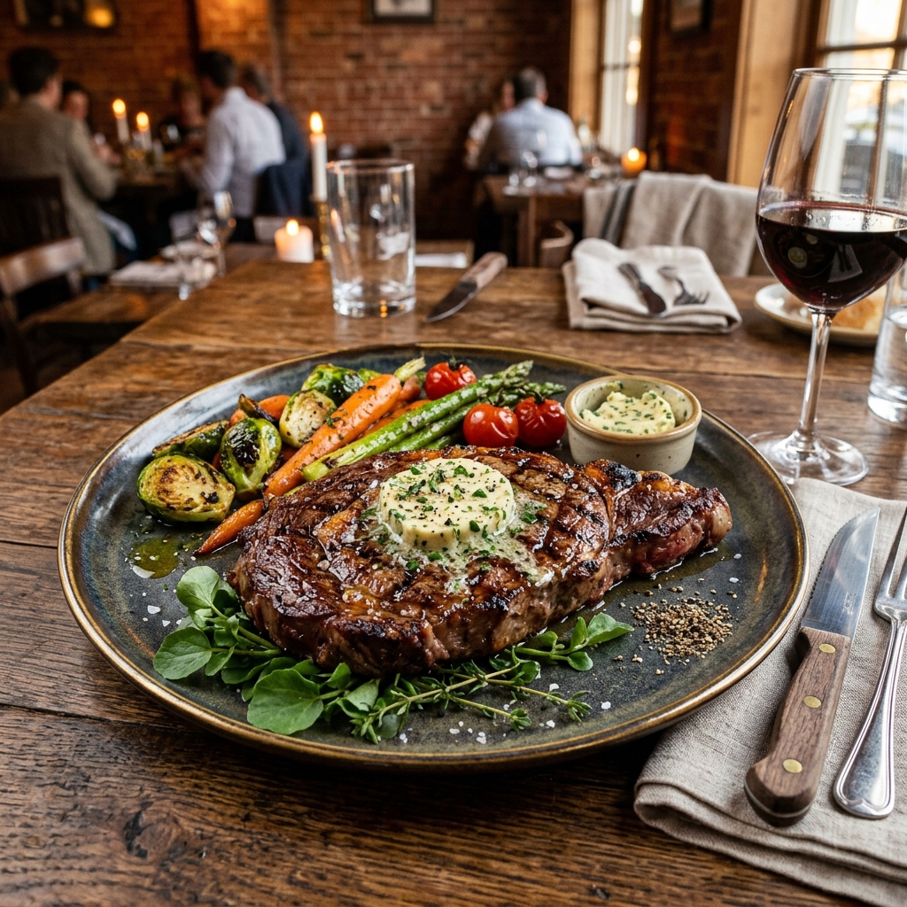 Grilled Ribeye Steak